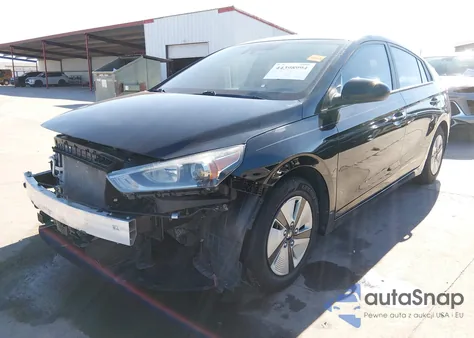 2021 Hyundai Ioniq Hybrid Blue z USA, uszkodzony, nr VIN KMHC65LC0MU258690